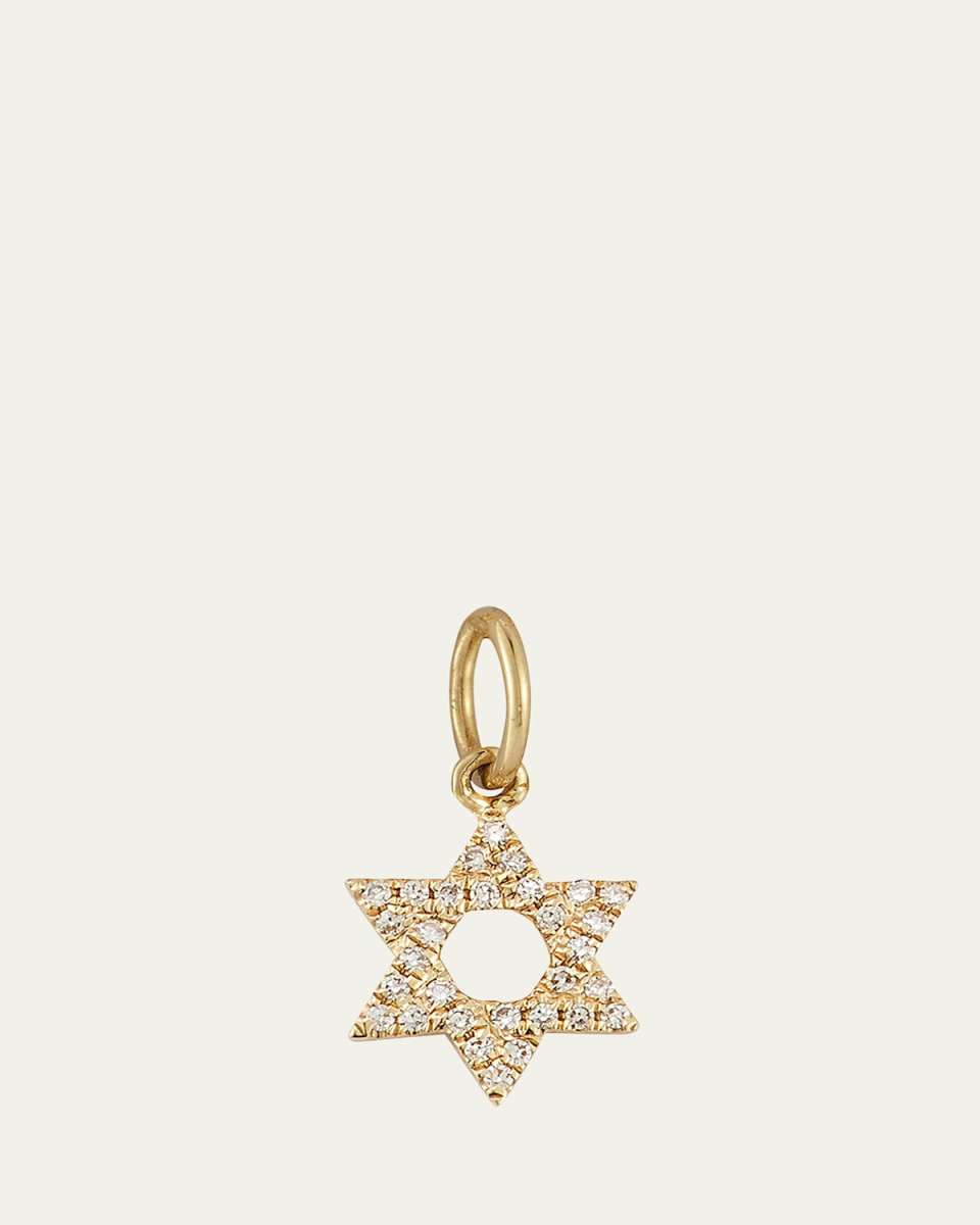 Diamond Star of David Necklace